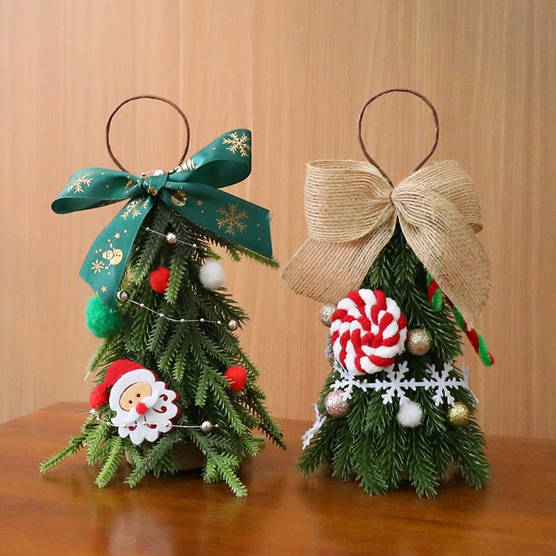 Weihnachtsbaum-Dekoration, 21 cm hoch, 8 cm breit, realistisches Design, für Fensterdekoration, Weihnachtsbaum, Geschenkidee