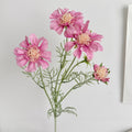 Knautia macedonica (Witwenblume) Kunstblume, 60 cm, 4 Blüten pro Stiel, für Hochzeitsdekoration, Wohnaccessoires und Einzelhandel