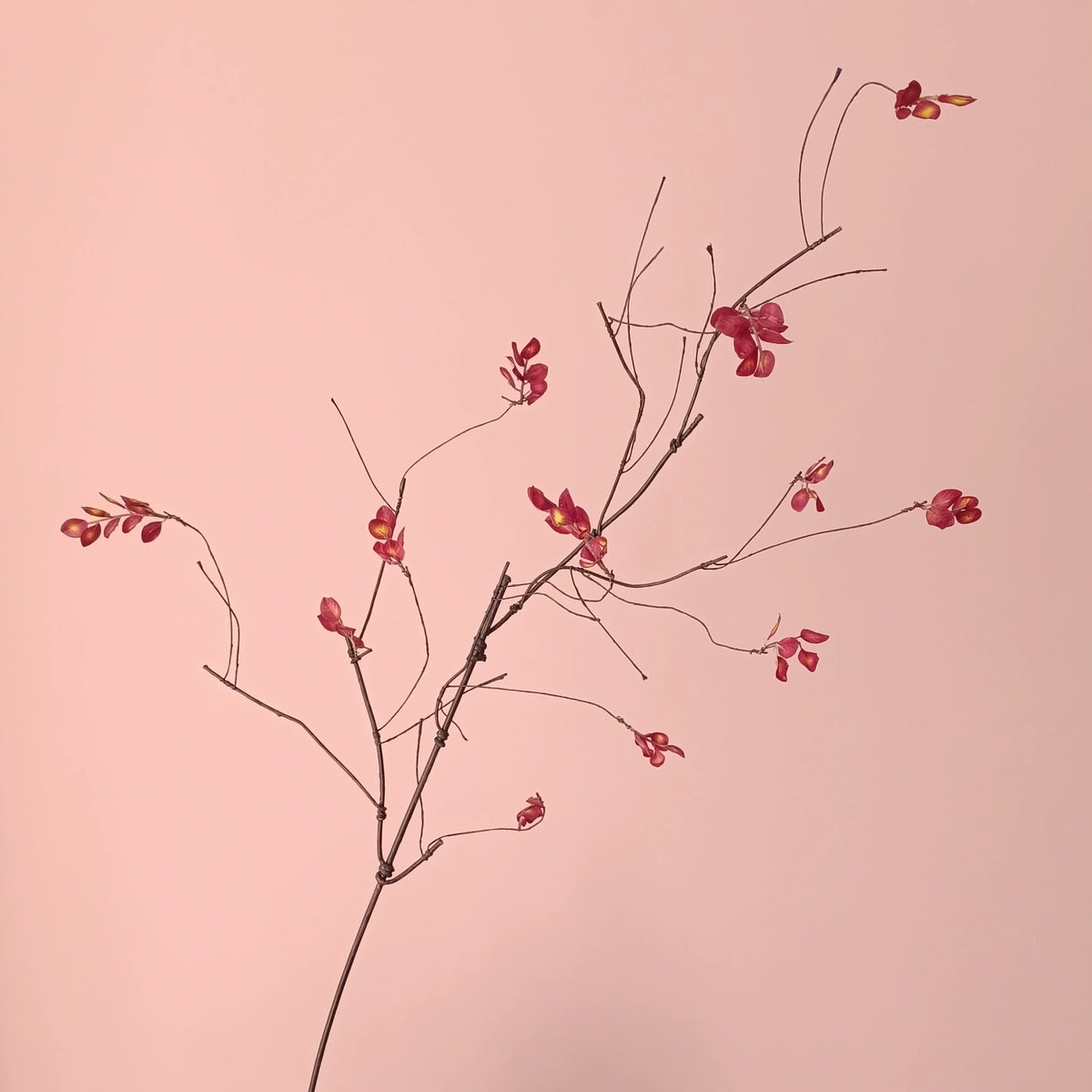 150cm Lange Künstliche Rote Ahornblätter, Realistisch, Für Hochzeiten, Hotels, Geschäfte, Dekoration