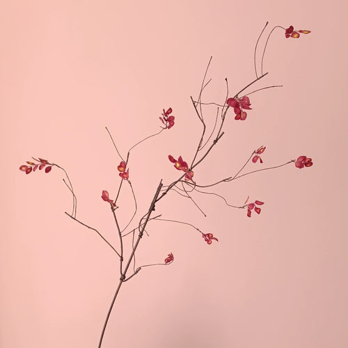 150cm Lange Künstliche Rote Ahornblätter, Realistisch, Für Hochzeiten, Hotels, Geschäfte, Dekoration