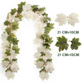 Künstliche Ahornblatt-Ranke 175 cm – Herbst-Deko, Hochzeit, Event, Ladenausstattung – realistisch, wartungsfrei