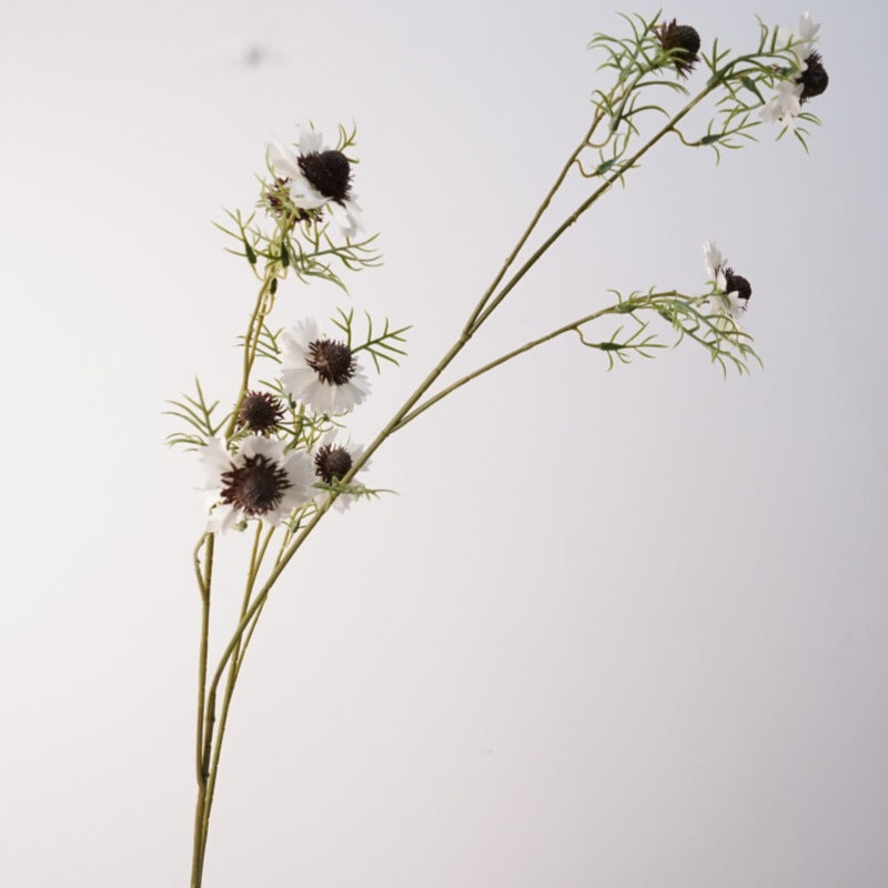 Künstliche Kosmeen Blumenstrauß, Landhausstil, 118 cm Höhe, Seidenstoff, für Hochzeitsdekoration, Tischarrangements, Inneneinrichtung
