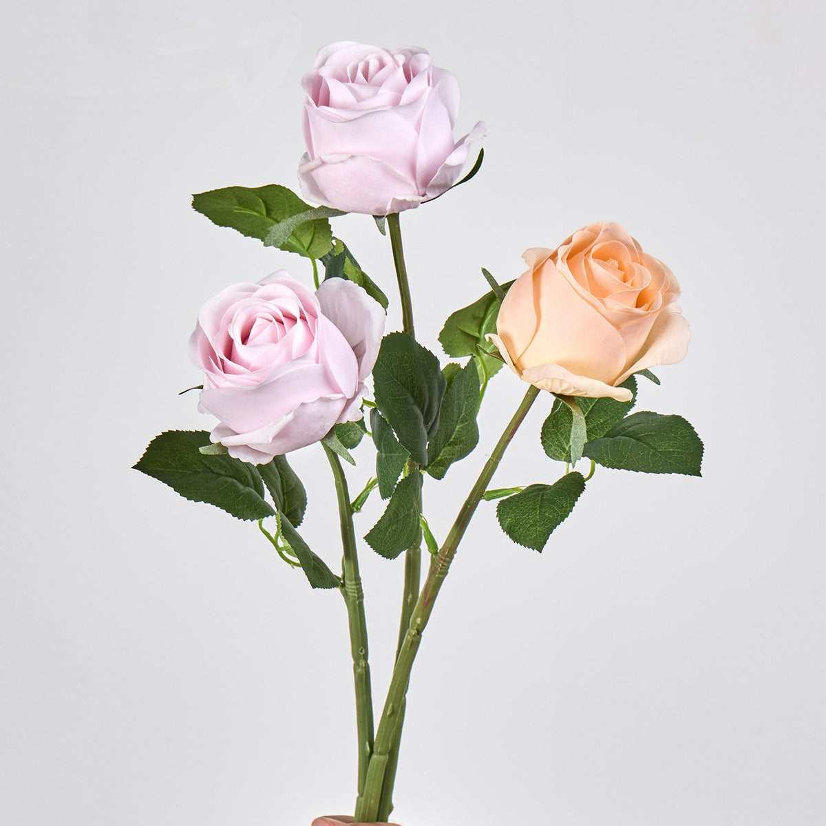 Künstliche Rose, 43 cm hoch, 7 cm Blütendurchmesser, für Hochzeiten, Heimdekoration, Feiertage