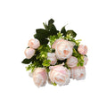 Künstlicher Sweetheart-Rosenstrauß 34 cm, 7 Blüten, Hochzeitsdekoration, langlebig, allergenfrei, für Floristik & Eventdesign