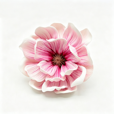 Künstliche Magnolien-Blüten, 13 cm Durchmesser, 7 cm Höhe, für Hochzeitsdekoration, DIY-Projekte, Geschenkverpackung