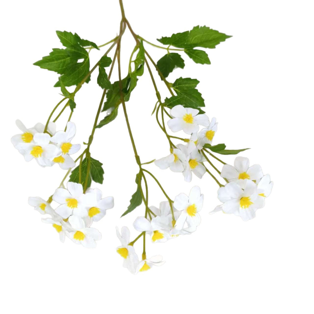 Künstliche Kamillenblüten, 68 cm, Seidenstoff, 30 Blüten, Hochzeitsdeko, Innenraum