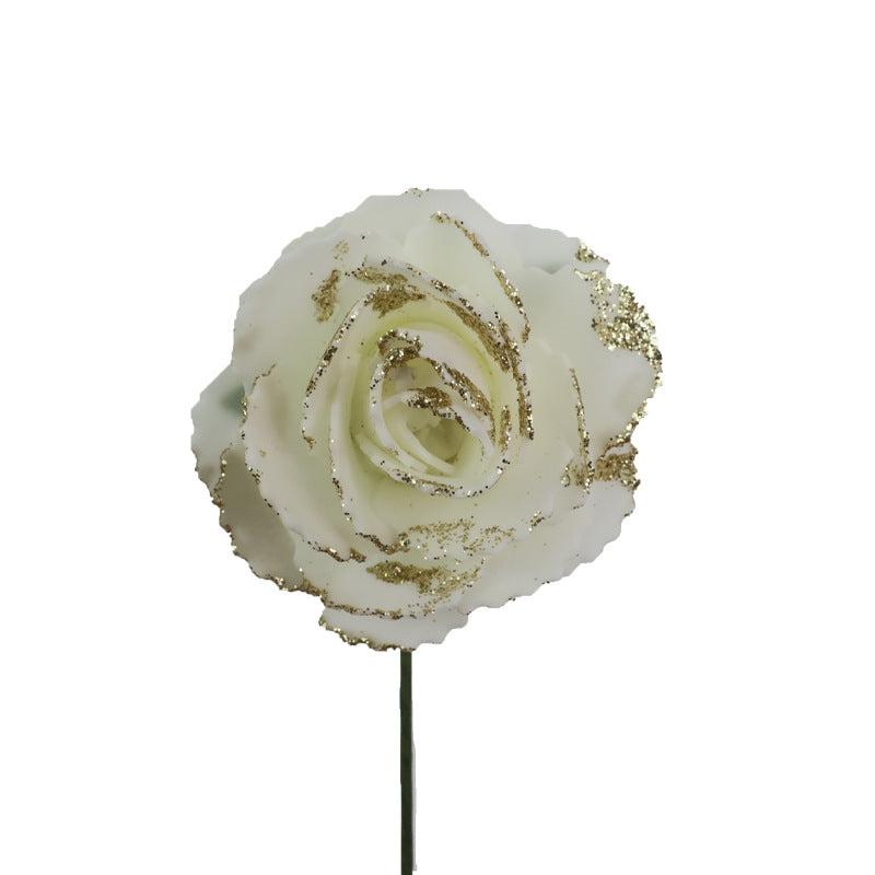 25 Schaumstoff-Rosenblüten, 5,5 cm Durchmesser, für DIY-Dekoration, Fensterdekoration, Tischdekoration