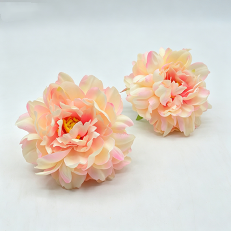 Künstliche Seiden-Pfingstrose Blütenköpfe 14 cm Ø – 3 Stück pro Pack, Hochzeit Dekoration, DIY Girlanden, Tischdekoration, Brautaccessoires