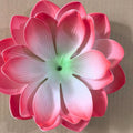 Künstliche Seerose 28 cm, plastik, realistische Lotoblume, DIY-Deko für Hochzeit, Grabschmuck, Innenraumgestaltung