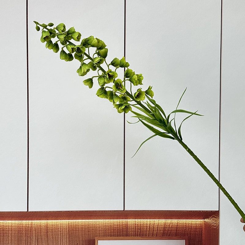 Künstliche Maiglöckchen, 76 cm, Einzelstiel mit 47 Blüten, moderne Inneneinrichtung, Wohnzimmer, Hotel, Schaufensterdekoration
