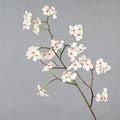 Künstliche Birnenblüte Einzelstiel, 76 cm, Seidenstoff, modern, für Hochzeit, Dekoration, Shop, Büro