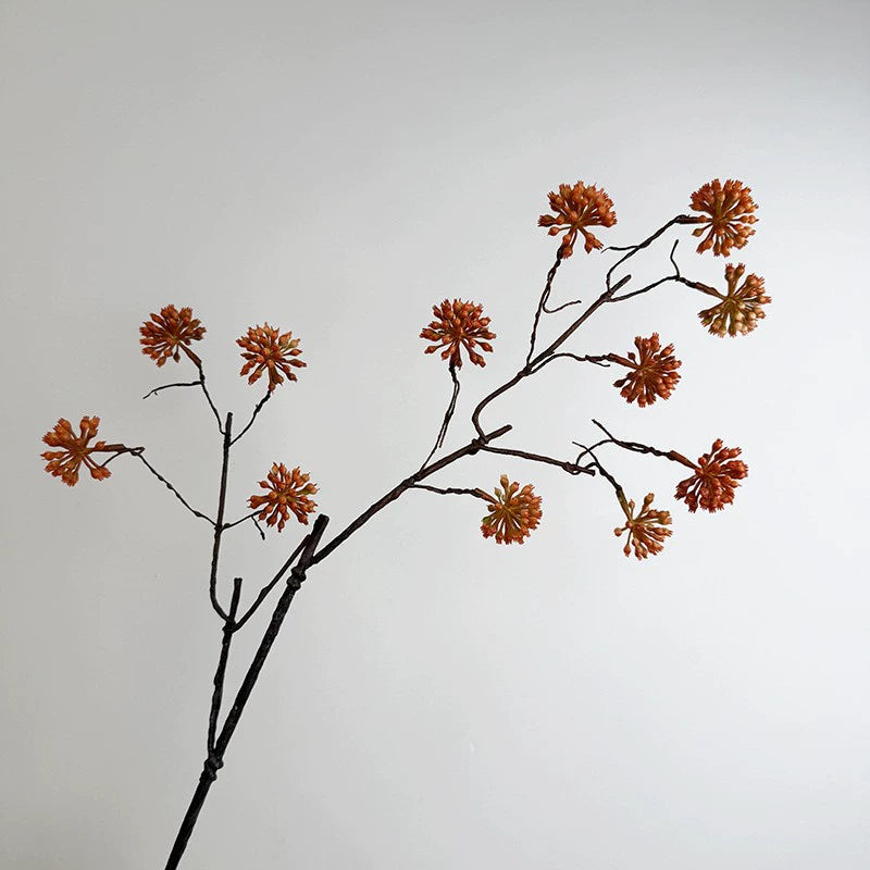 Künstliche Trockenblume Pistazie mit 12 Früchten, 70 cm, Vintage-Deko für Hochzeit, Laden, Büro, Zuhause – Plastik, langlebig, allergenfrei