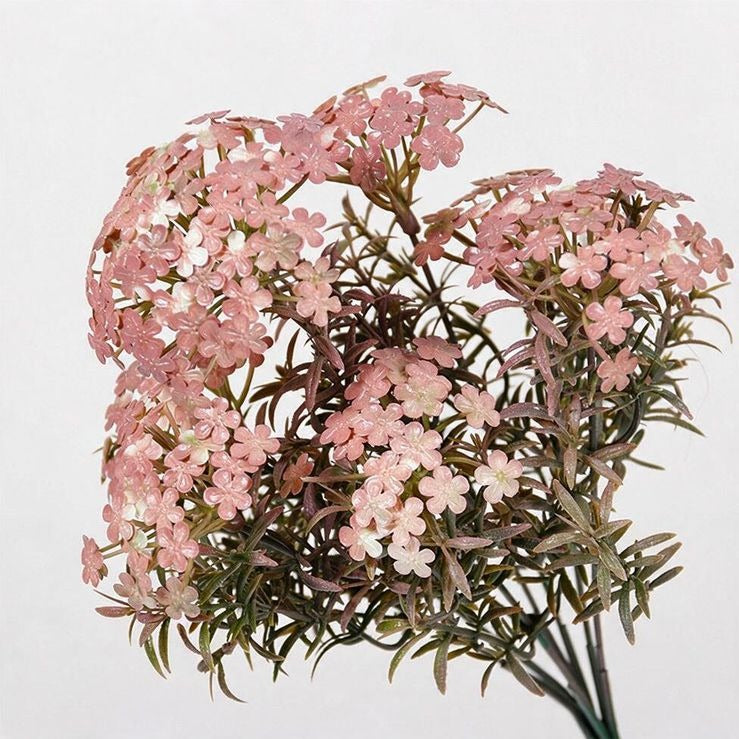 Künstliche Chrysanthemen-Busch, 7 Blüten, 30 cm Höhe, ideal für Zuhause, Hochzeiten, Events