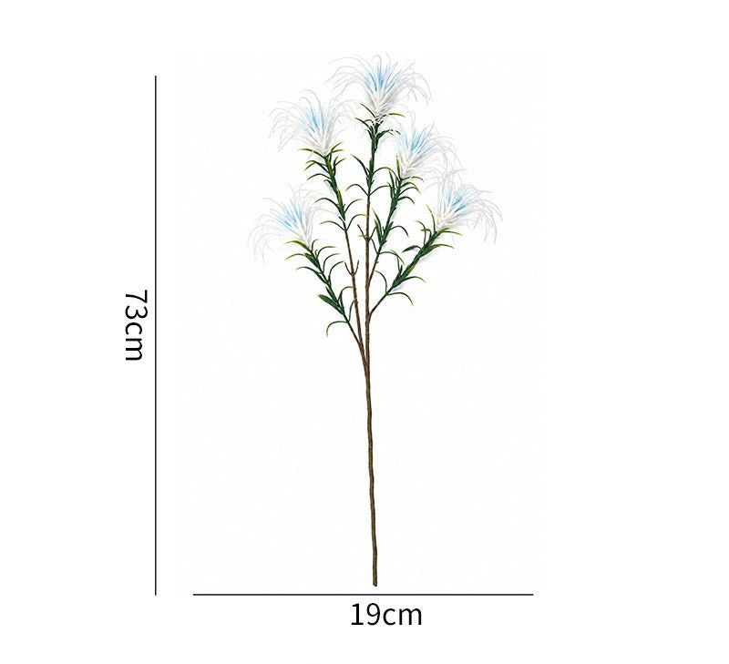 Künstliche Ziergräser, 73 cm, PE-Material, perfekt für Hochzeiten, Büros und Geschäftsdekoration