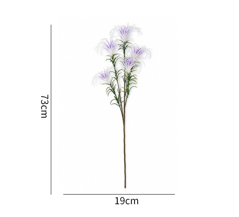 Künstliche Ziergräser, 73 cm, PE-Material, perfekt für Hochzeiten, Büros und Geschäftsdekoration