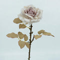 Künstliche Rosen, Seidenblumen Bouquet mit 1 Blüte, 3 Stiele pro Pack, 49 cm hoch, für Hochzeiten & Dekoration