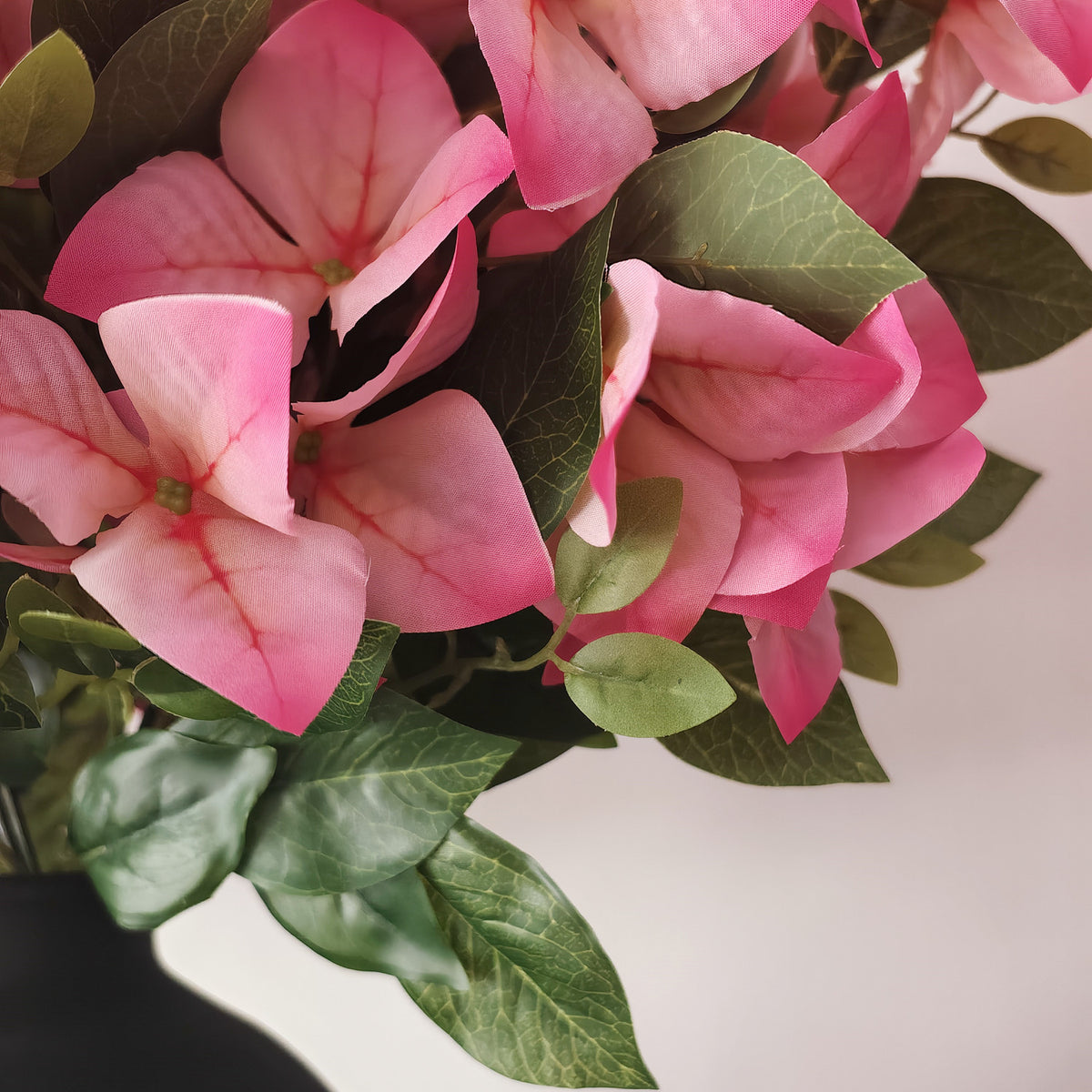 50 cm künstlicher gradientfarbener rosa Bougainvillea-Strauß | Frühling 2027 Neue Kollektion, realistische Kunstblume für Frühlings-Dekoration zu Hause und Hochzeiten