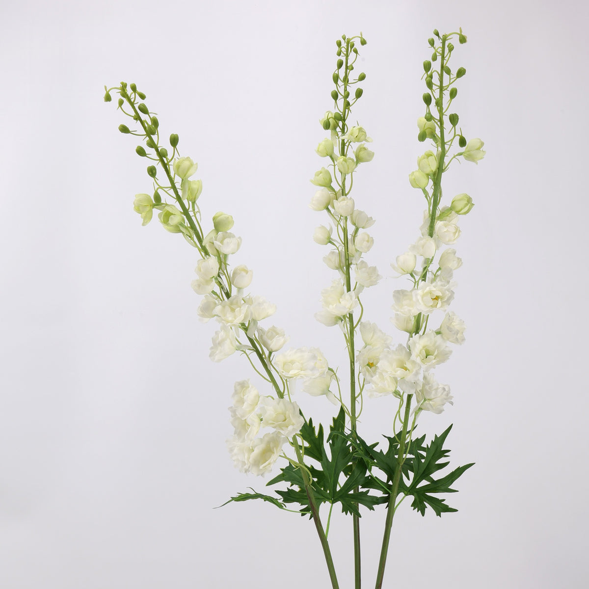 Künstliche Delphinium-Rispe, 106 cm, Einzelstiel, Seidenstoff, für Hochzeit, Dekoration, Innen- und Außenbereich
