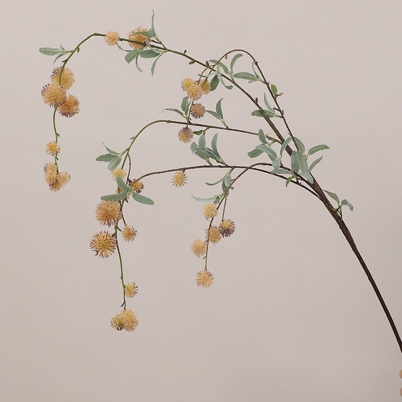 Künstliche Langstielige Ilex-Beeren, 116 cm, moderne Deko für Innen- und Außenbereich, Hochzeiten und Gewerbe