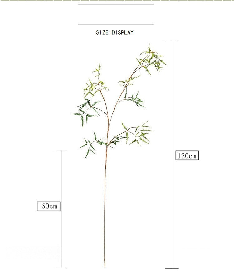 Künstliche Farnwedel, 120 cm hoch, 5 Wedel pro Stängel, für Innendekoration und gewerbliche Nutzung