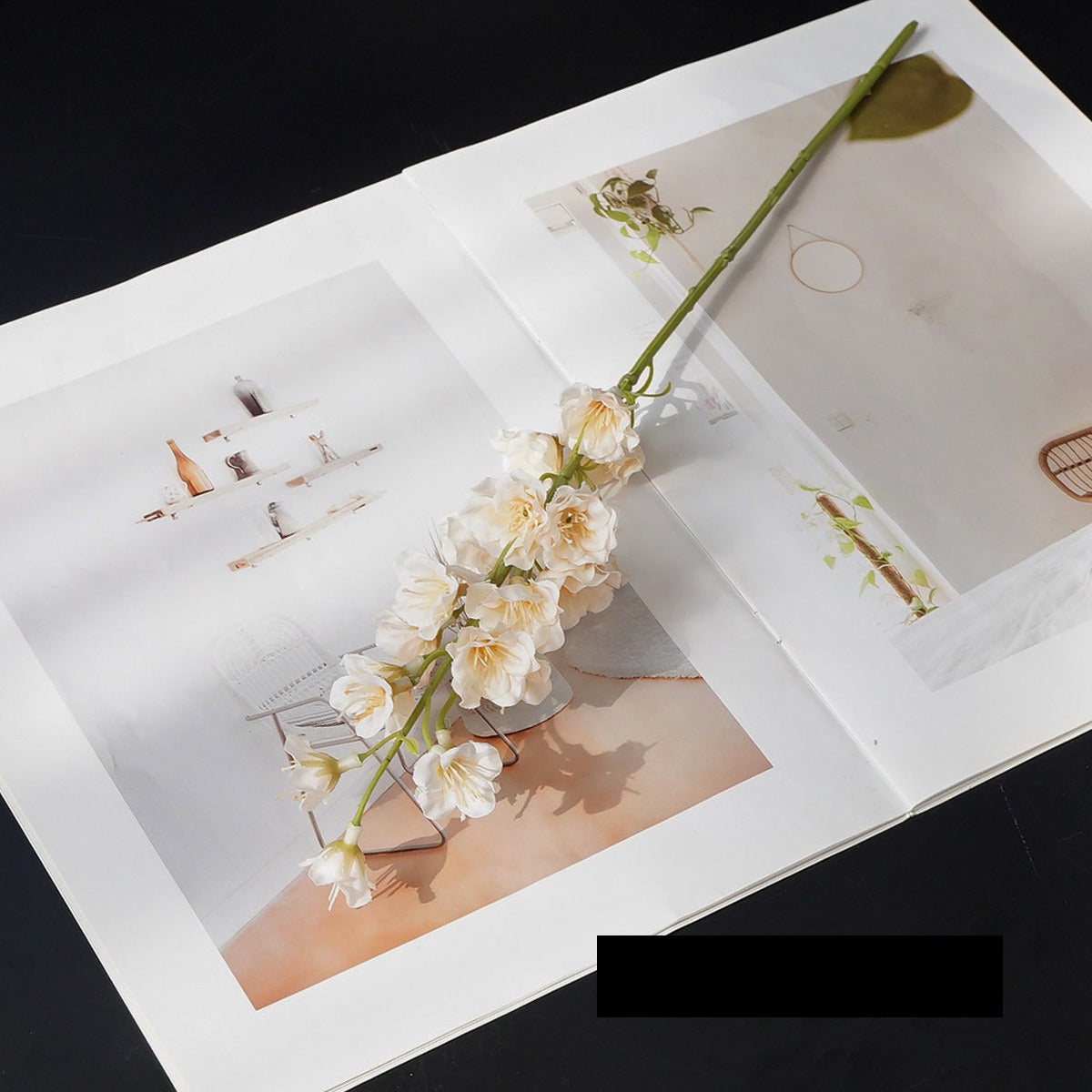 Künstliche Rittersporn-Blüte, einzelner Stiel mit 16 Blüten, 41 cm hoch, aus Seidenstoff, für Hochzeiten und Innendekoration