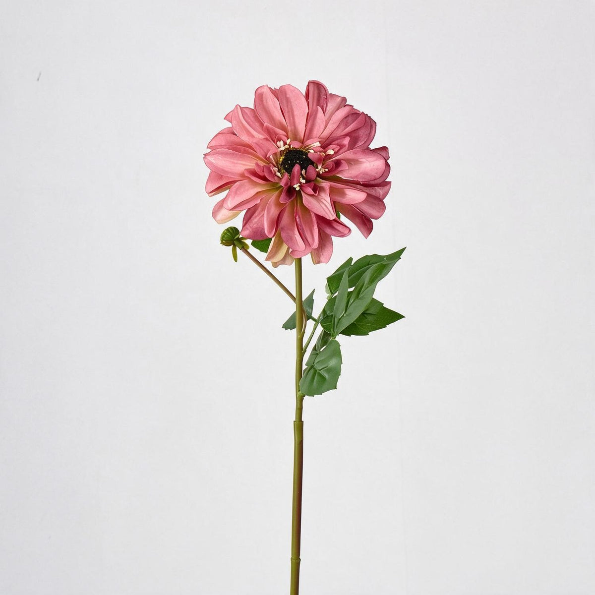 Kunstblume Chrysantheme Einzelstiel, 1 Blüte, Kunstseide-Stoff, für Hochzeit, Gastronomie und Dekoration