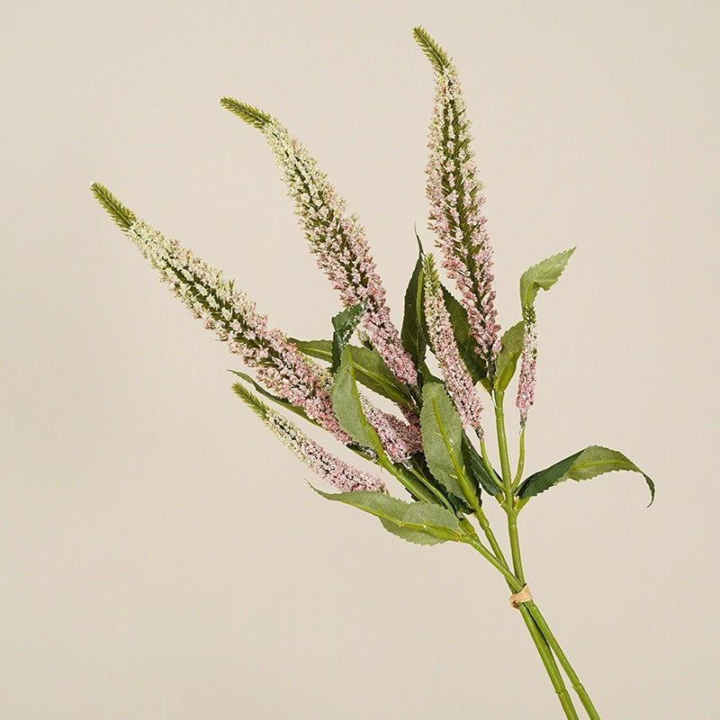 Künstlicher Salbei Kunstblumenstrauß, Schaumstoff mit PE-Blättern, 1 Strauß, für Hochzeit, Hotel und Schaufenster
