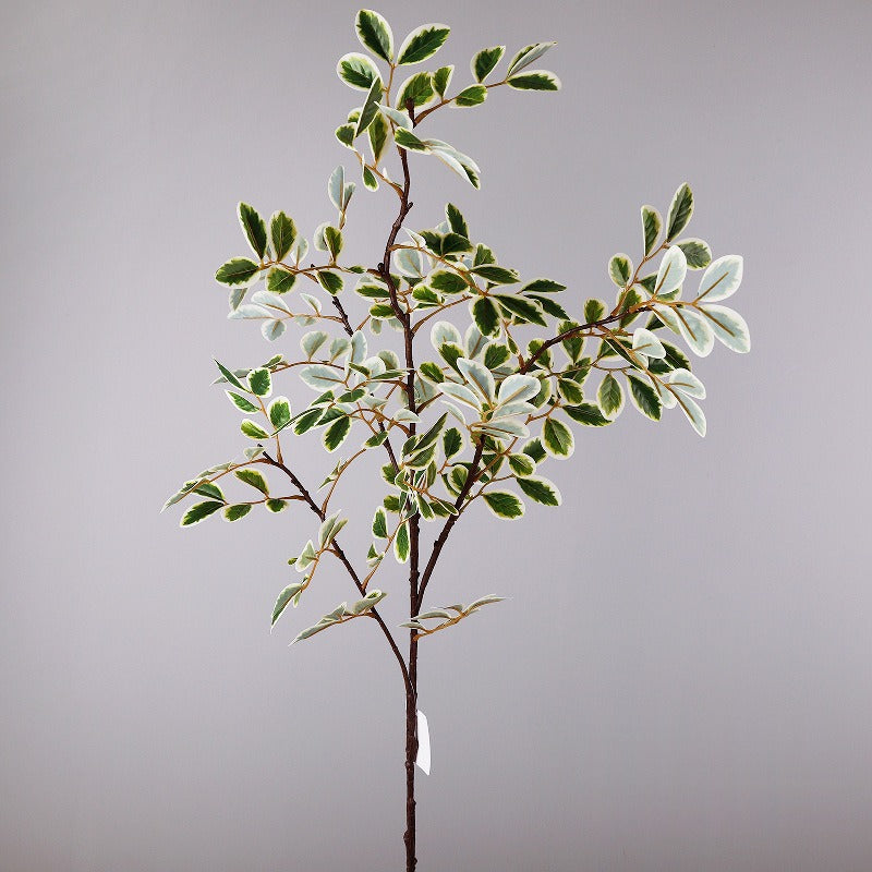Künstlicher Herbstfarbener Dattelblatt-Zweig, 105 cm, 4 Verzweigungen, für Floristik & Innenraumgestaltung