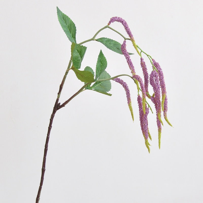 Künstliche Trauerweide (Soleirolia) mit 15 Blüten, 85 cm Länge, für Hochzeiten und Innendekoration