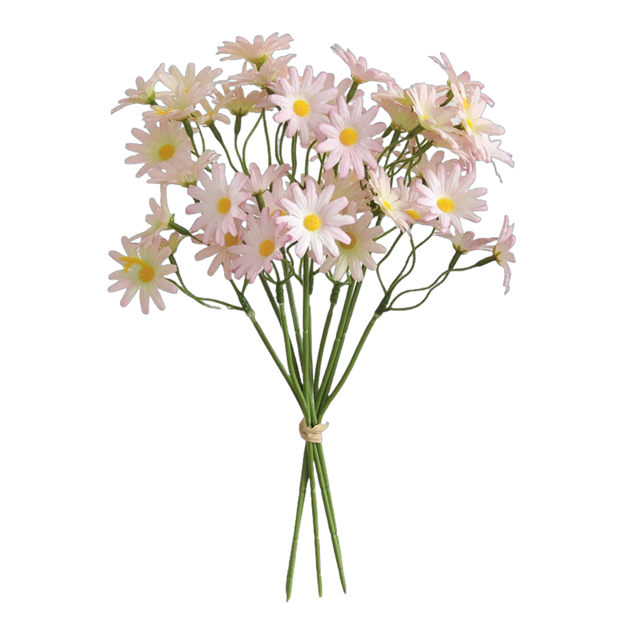 27 cm Gänseblümchenstängel, Realistische Seidenblumen für Hochzeiten, Handarbeiten & DIY-Projekte