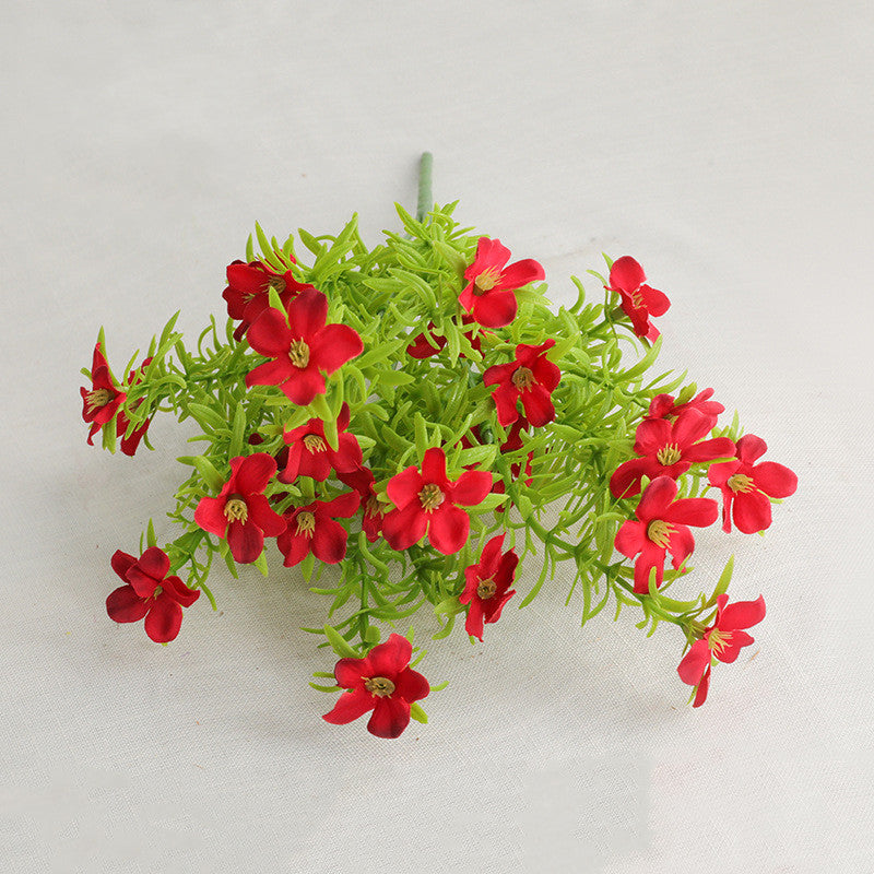 28 cm UV-beständiger Kunstblumenstrauß Wildblumen für den Außenbereich