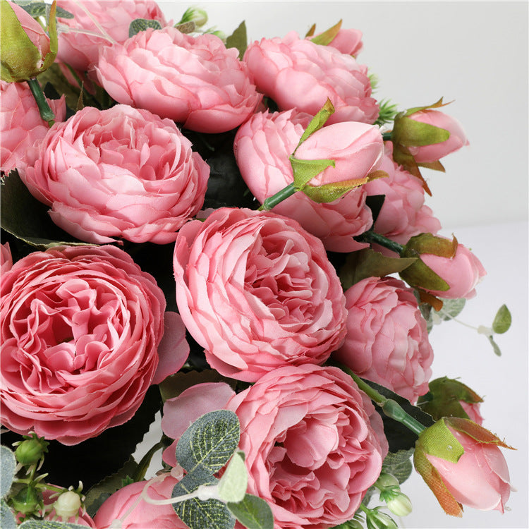 30 cm künstliche Pfingstrosen – Seidenblumenstrauß im Bulk-Pack für Hochzeit, Party & Zuhause