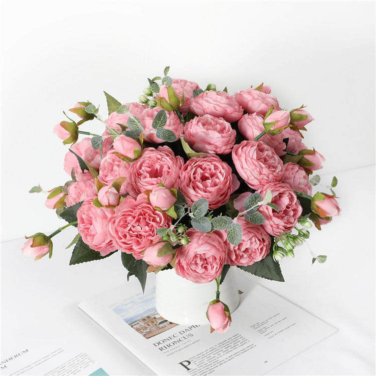 30 cm künstliche Pfingstrosen – Seidenblumenstrauß im Bulk-Pack für Hochzeit, Party & Zuhause