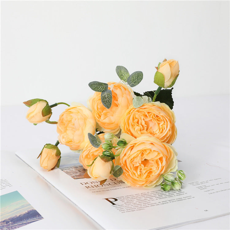 30 cm künstliche Pfingstrosen – Seidenblumenstrauß im Bulk-Pack für Hochzeit, Party & Zuhause
