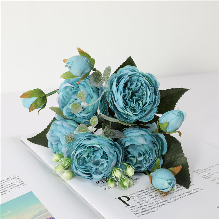 30 cm künstliche Pfingstrosen – Seidenblumenstrauß im Bulk-Pack für Hochzeit, Party & Zuhause