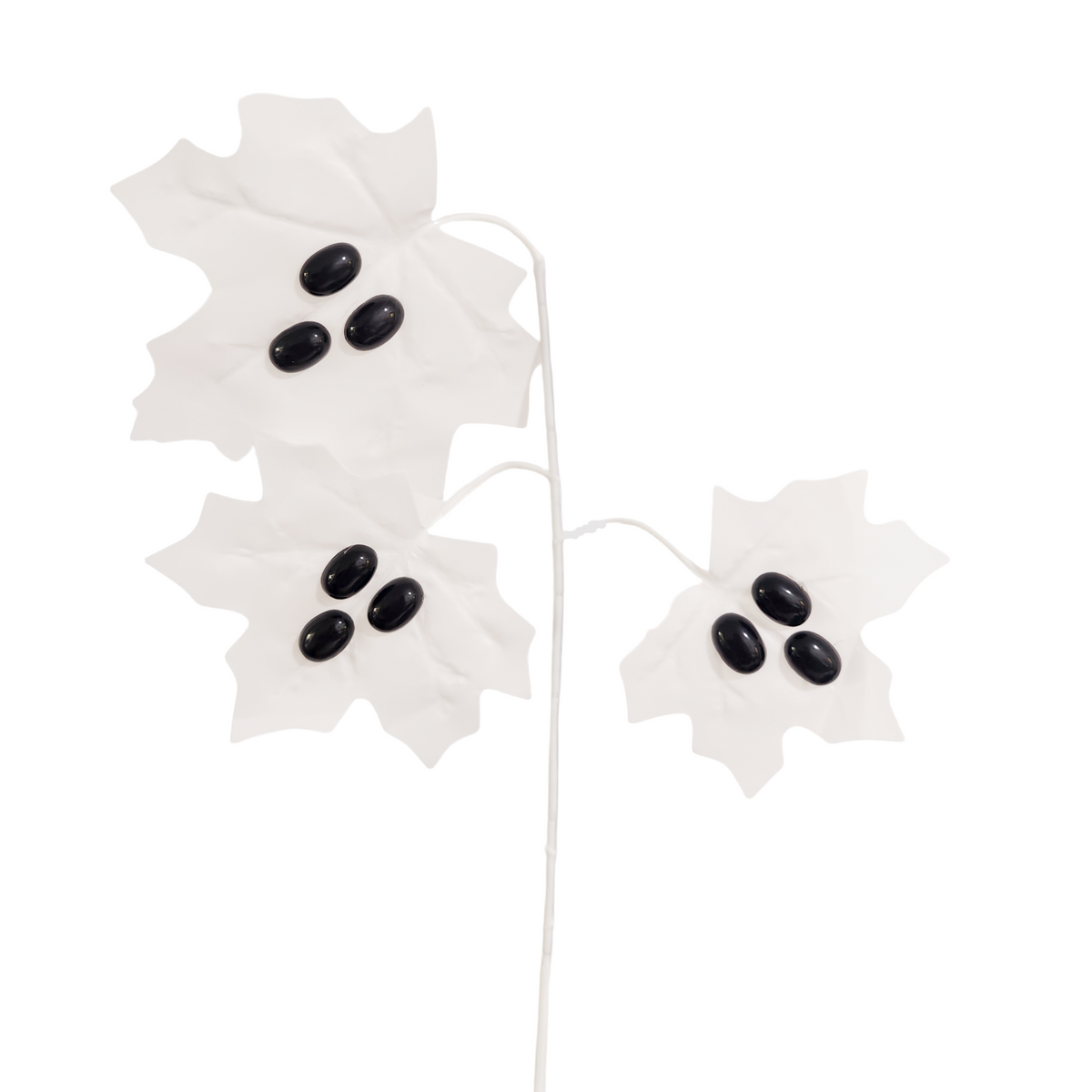 30cm lange Halloween-Schaurige Ahornblätterstiele