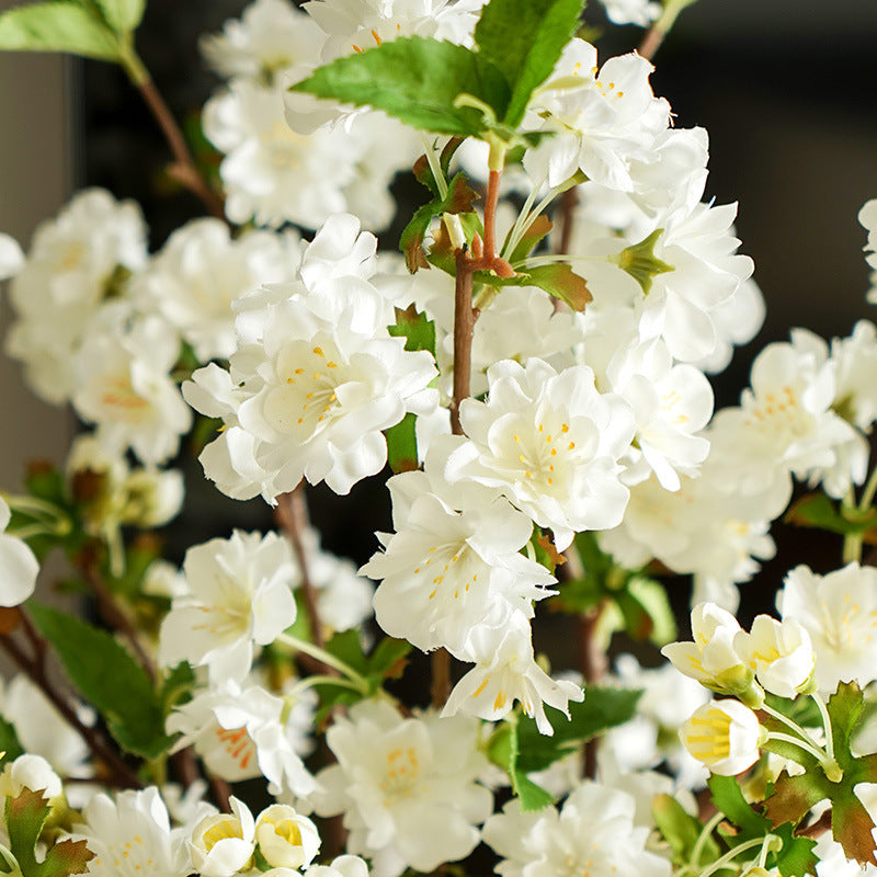 3er Set Künstliche Kirschblütenzweige (49 cm) – Frühlingsdeko für Zuhause & Sakura-Arrangements