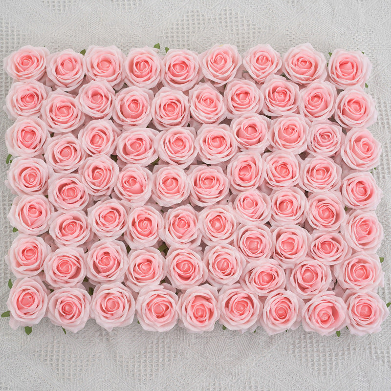 50 Stück künstliche Rosenköpfe – Seidenblumen für DIY, Hochzeitsdeko & Bastelarbeiten