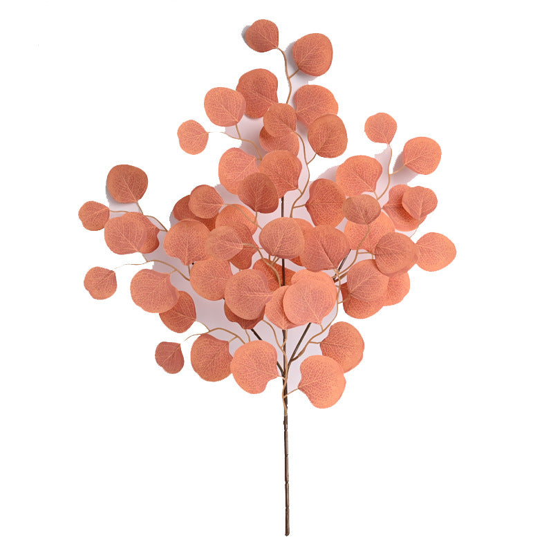 Künstlicher Eukalyptus Zweig 60 cm, Realistischer Deko-Ast aus Seide, Grüne Herbstblätter für Vase, Hochzeit, Floristik & DIY-Projekte
