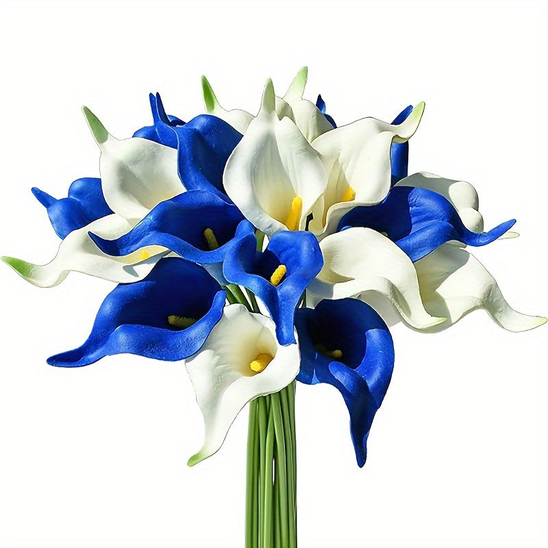 Calla Lily Kunstblumen 36 cm, 20er-Pack Real Touch – Hochzeitssträuße, Tischdeko & Eventfloristik