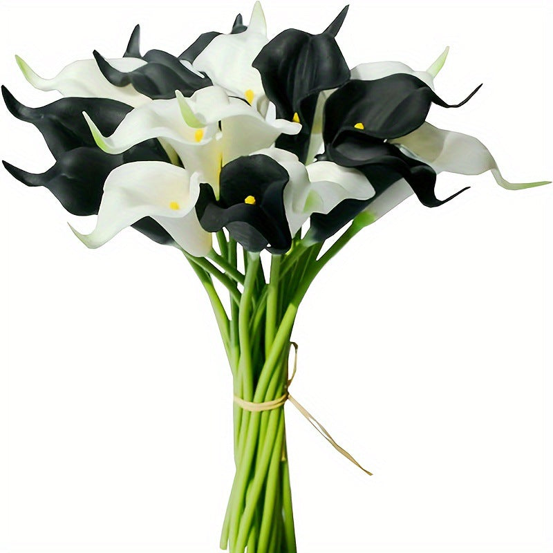Calla Lily Kunstblumen 36 cm, 20er-Pack Real Touch – Hochzeitssträuße, Tischdeko & Eventfloristik
