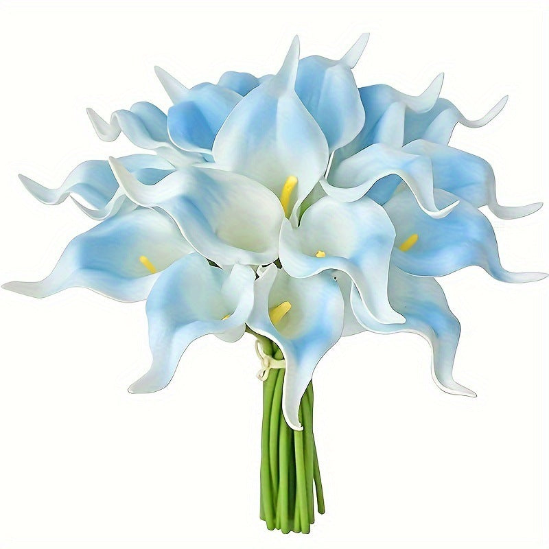 Calla Lily Kunstblumen 36 cm, 20er-Pack Real Touch – Hochzeitssträuße, Tischdeko & Eventfloristik