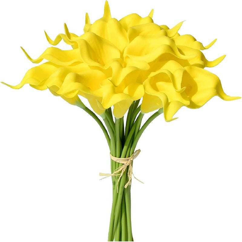 Calla Lily Kunstblumen 36 cm, 20er-Pack Real Touch – Hochzeitssträuße, Tischdeko & Eventfloristik