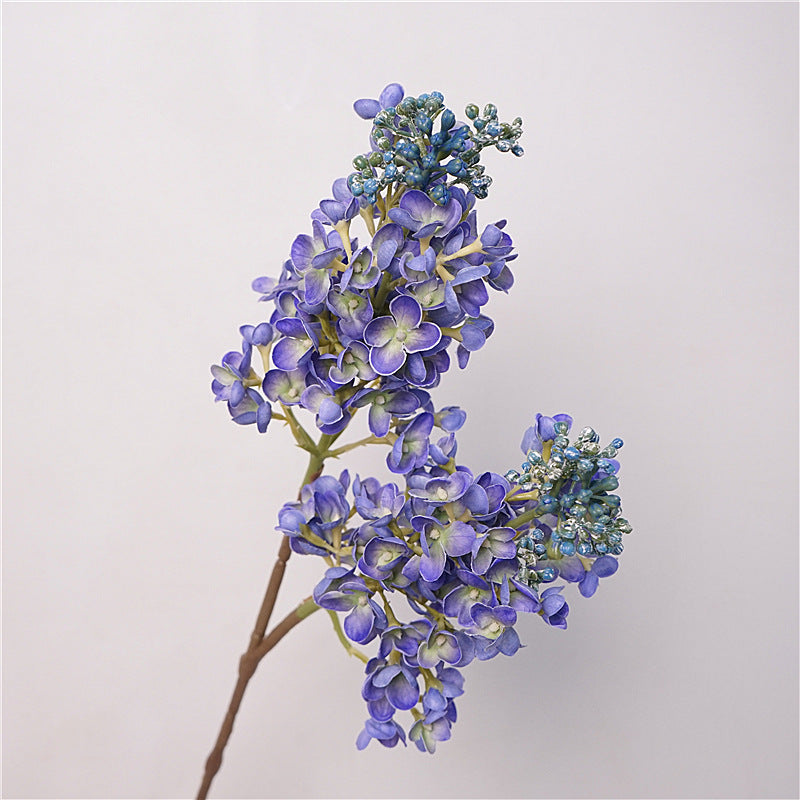 Fausse Real Touch Violet Real Touch Flieder Lila - Täuschend echte Kunstblume für Dekoration, Hochzeitssträuße & Vase - Hohe Qualität