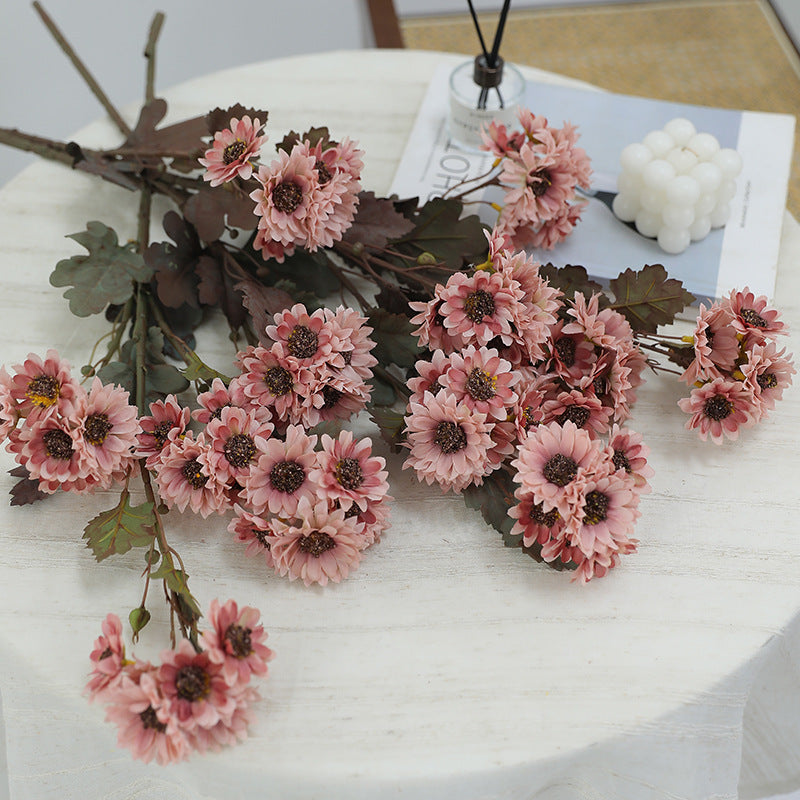 66 cm Herbst-Künstliche Gänseblümchen- und Kamillenstiele – Seidenblumen