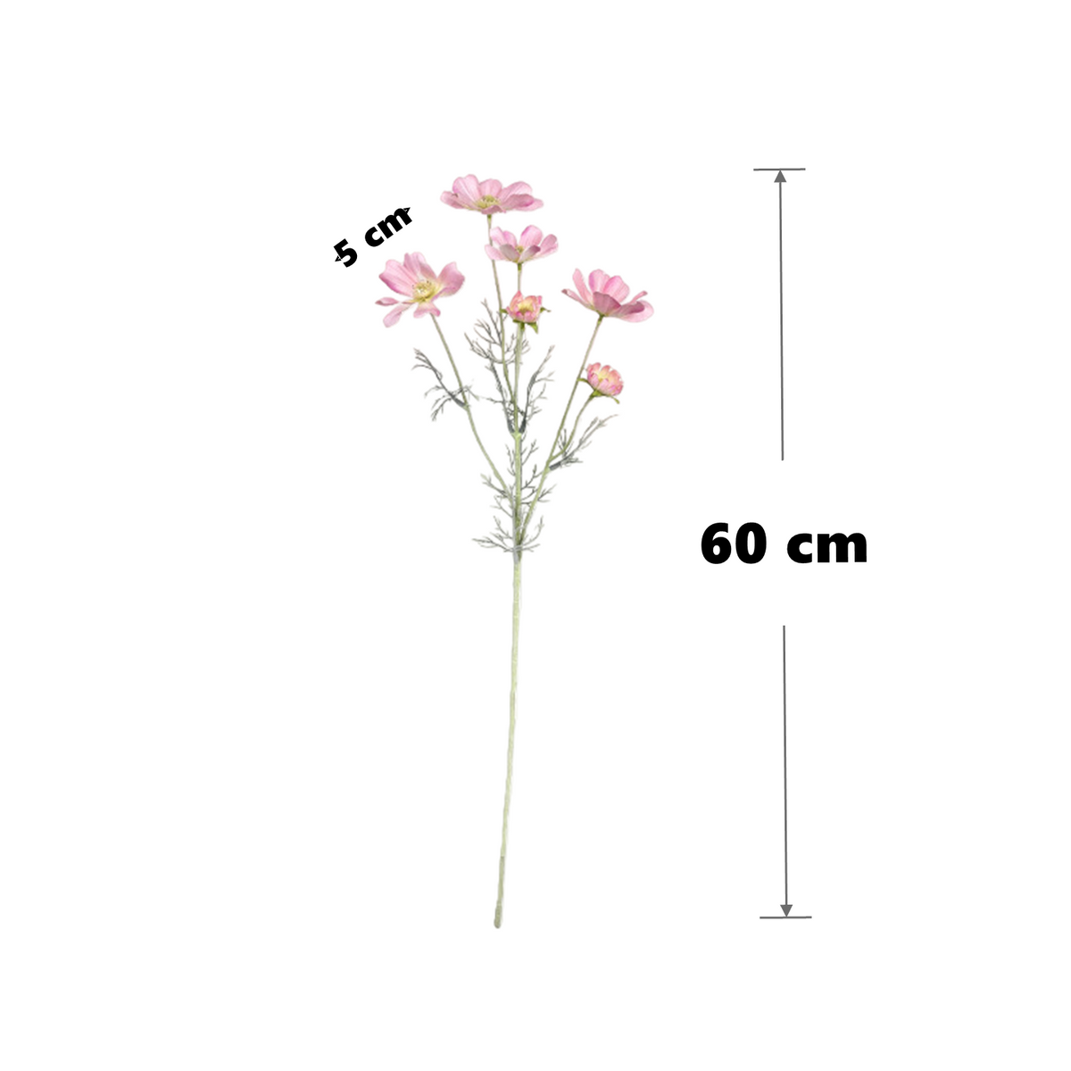 Künstliche Kunstblumen & Kosmos Pflanzen für Drinnen & Draußen – Stoffblumen Dekoration & Kunsthandwerk für Hochzeit, Bankett, Blumenparty, Zuhause, Hotel