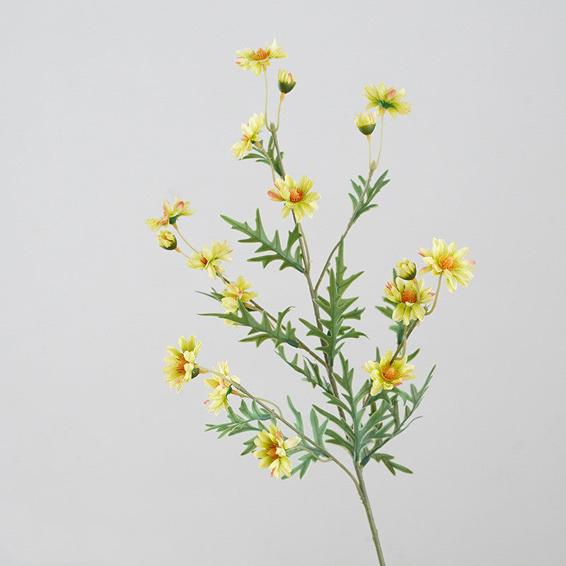 73 cm Künstlicher Gänseblümchen Kamille Zweig – Seidenblume, Frühlingsdeko