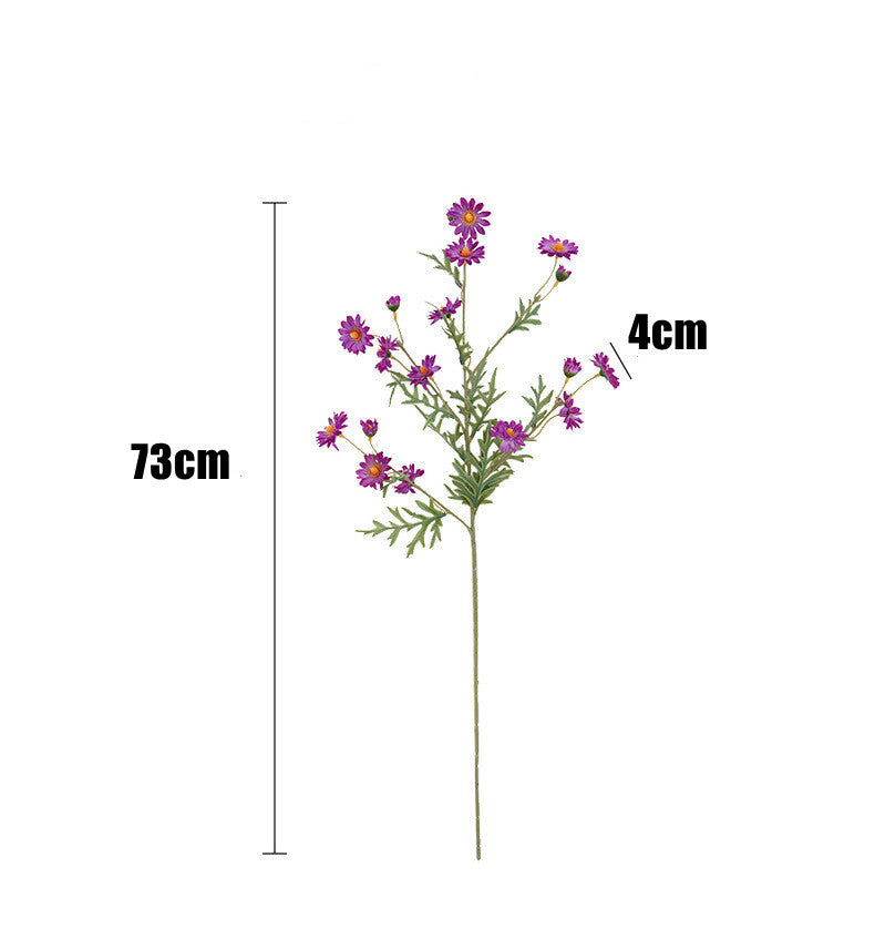 73 cm Künstlicher Gänseblümchen Kamille Zweig – Seidenblume, Frühlingsdeko