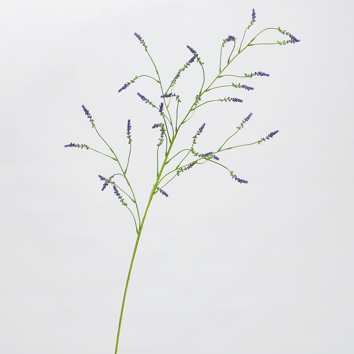 Künstliche Lavendel-Polygonum-Blume, einzelner Stängel, 123 cm, für Hochzeitsdekoration und Inneneinrichtung