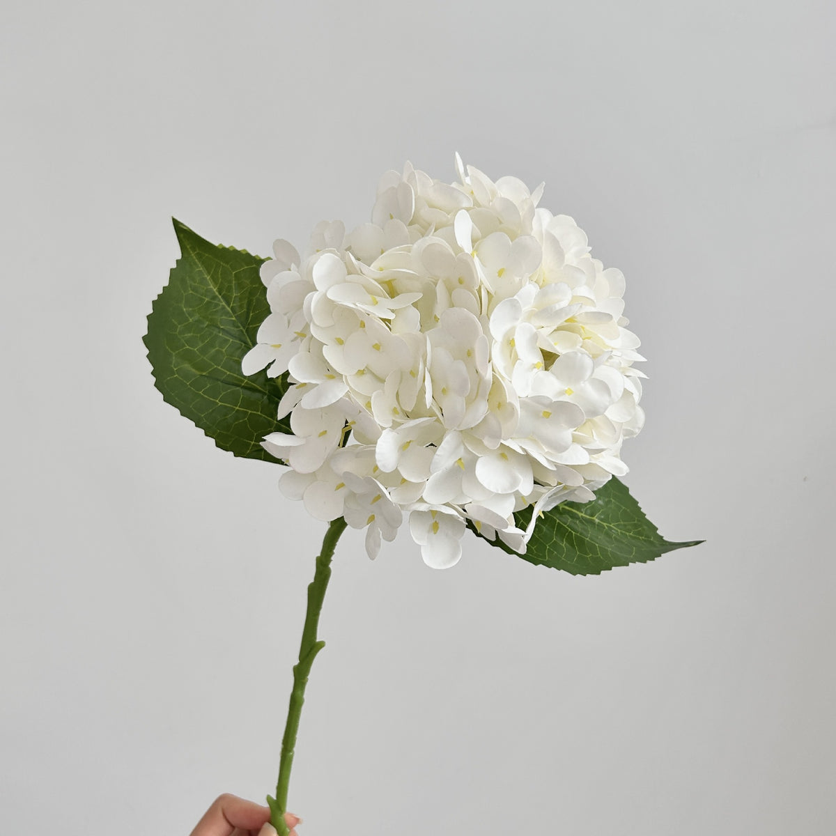 Künstliche Hortensie, 176 Blüten, 51 cm, Seidenstoff, für Hochzeit, Hotel, Dekoration